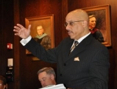 Senator Hughes hosts an Infrastructure Meeting at St Joes University  :: December 2011