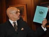 Senator Hughes hosts an Infrastructure Meeting at St Joes University  :: December 2011