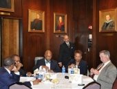 Senator Hughes hosts an Infrastructure Meeting at St Joes University  :: December 2011