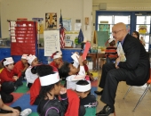 .Senator Hughes visits The Gompers School  :: March 2012