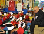 .Senator Hughes visits The Gompers School  :: March 2012