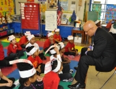.Senator Hughes visits The Gompers School  :: March 2012