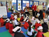 .Senator Hughes visits The Gompers School  :: March 2012