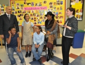Senator Hughes visits Wissahickon Charter School :: January 27, 2012