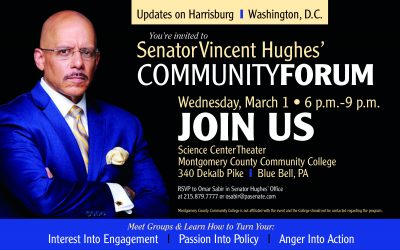Hughes: ‘Turn Anger into Action’ at Upcoming Community Forum