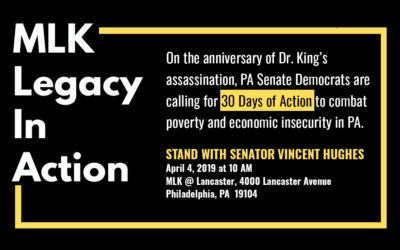 Senate Democrats to Launch Poverty and Economic Security Call to Action Honoring Legacy of the Rev. Dr. Martin Luther King Jr.